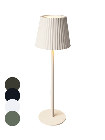 Coen Bakker LED Tischlampe dimmbar Touch Farbwechsler IP44 Innen & Außen 27,5x9,5cm in Sand