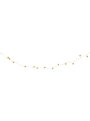 näve LED Lichterkette in gold