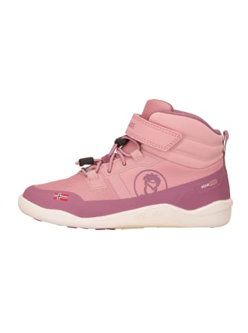 Trollkids Barfuß-Winterschuh Hovden in pink dawn