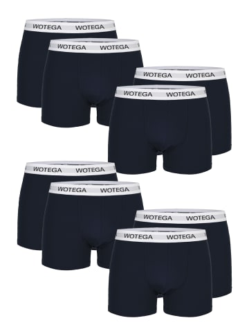 WOTEGA 8er-Set: Boxershorts Joe in Dunkelblau