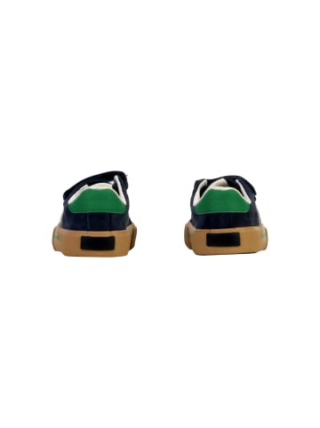 Victoria Ledersneakers Kind Blau