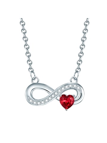 Rafaela Donata Halskette Infinity/Herz Sterling Silber Zirkonia in silber