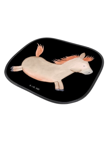 Mr. & Mrs. Panda sonnenschutz Pferd Springen ohne Spruch in Schwarz