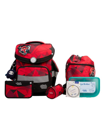 SCHOOL-MOOD Timeless Pro Schulranzen-Set 7-teilig in Ninja