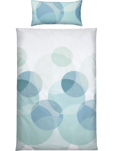 Erwin Müller Seersucker Bettwäsche in jade