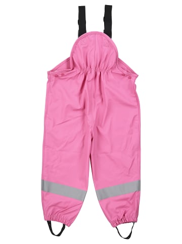 Sterntaler Regenträgerhose ungefüttert uni in hortensie