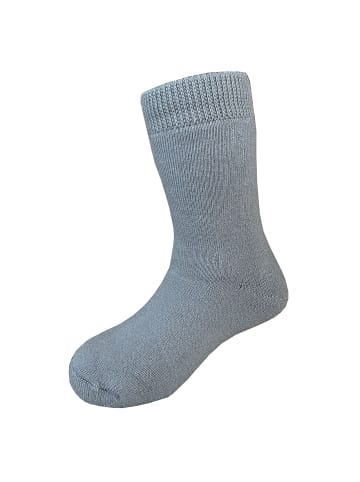 Yalion 3er-Set: Antirutschsocken Vollplüsch in Grau