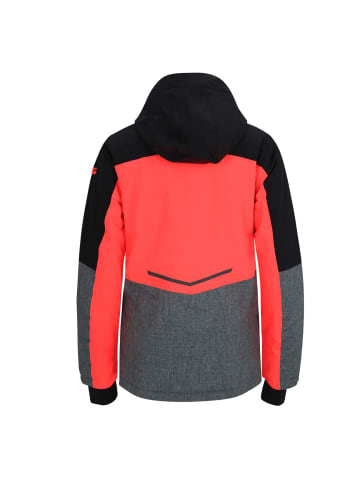 Killtec Skijacke / Winterjacke mit Kapuze und Schneefang in Pink