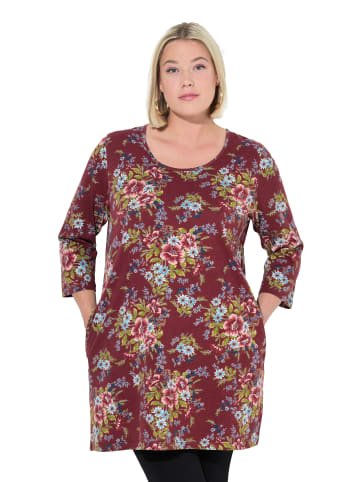 Ulla Popken Longshirt in bordeaux