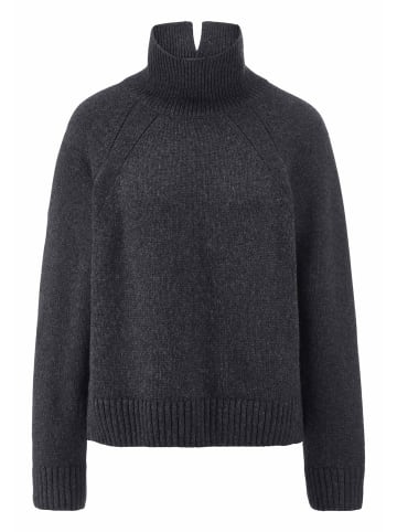 Hessnatur Strick Pullover in anthrazit