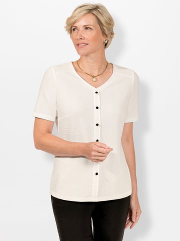 WITT WEIDEN V-Shirt in weiß