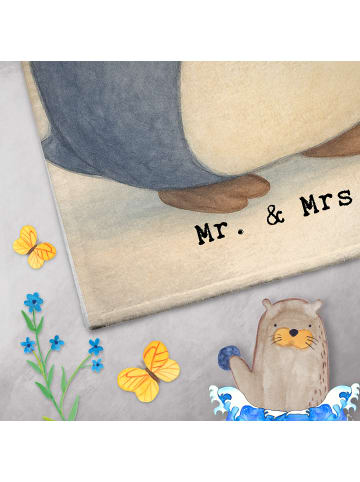 Mr. & Mrs. Panda Handtuch Zahnarzthelferin Leidenschaft Design m... in Weiß