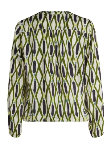 CARTOON Casual-Bluse mit Muster in Green/Blue