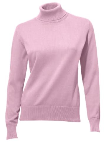 Heine Rollkragen-Pullover in rosé