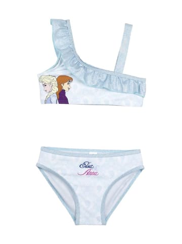 Disney Frozen 2tlg. Outfit: Bikini in Hell-Blau