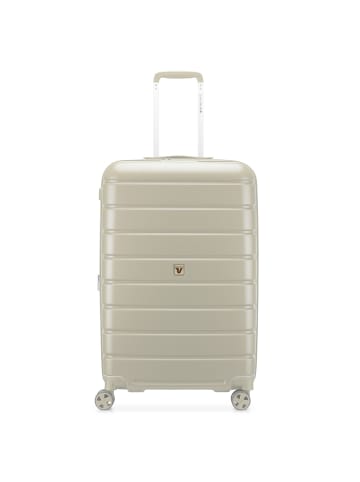 Roncato Relife 4 Rollen Trolley 73 cm mit Dehnfalte in sand