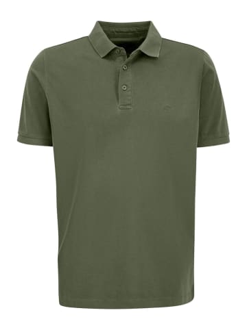 FYNCH-HATTON Polo, Garment Dyed, Mercerized in Grün