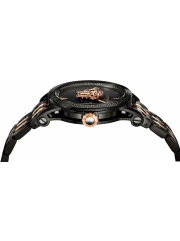 Versace Analoguhr für Herren in Schwarz