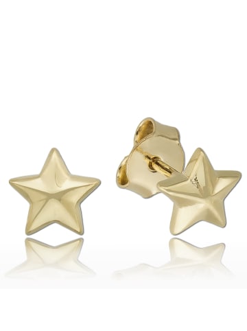BALIA Gold 333 Damen Ohrstecker Star Ohrringschmuck ca. 7mm
