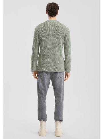 QS Strickpullover in 7380_olivgrün