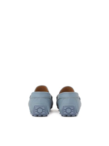 Kazar Mokassins in Blau