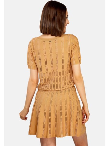 TOOCHE Rock "Deux Pièces Jupe" in beige