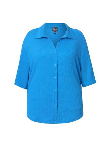 Ulla Popken Hemdbluse in royalblau