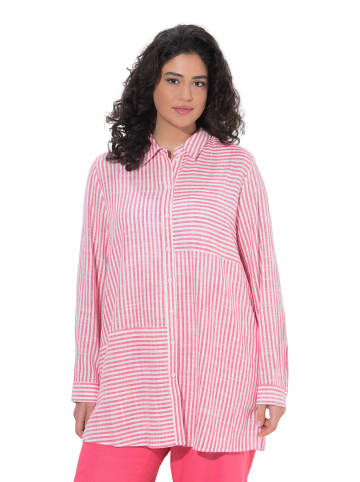 Ulla Popken Bluse in helles fuchsia