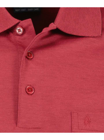 Ragman Poloshirt Langarm in Pepperoni