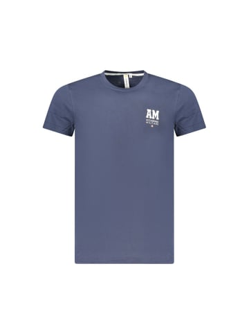 ACCADEMIA MILITARE Blau Baumwolle Herren T-Shirt