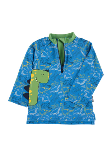 Sterntaler Langarm-Schwimmshirt Dino in blue