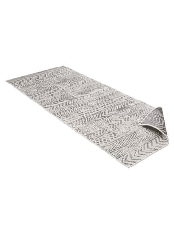 Teppich Boss In- und Outdoor Wendeteppich Biri Grau Creme