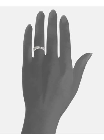 Diamant L'éternel Ring aus 375 Weißgold mit 0.15 Karat Diamant