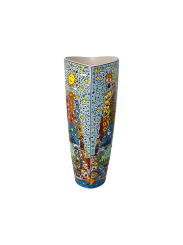 Goebel Vase " Rizzi The Big Apple on Liberty " in The Big Apple is Big in Liberty