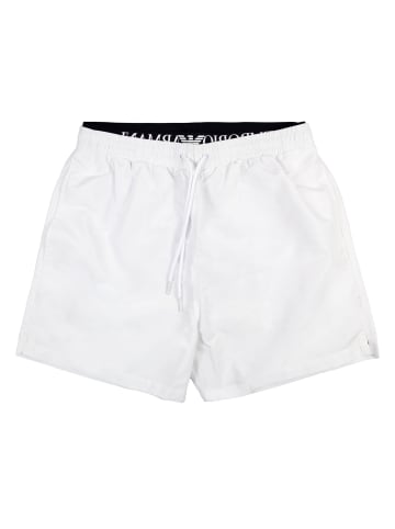 Emporio Armani Boxer Beachwear in Weiß