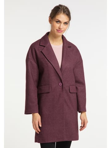 usha BLACK LABEL Damen Mantel in Bordeaux