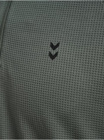 Hummel Halbreißverschluss Jacke Hmlpulse Herren in CASTOR GRAY