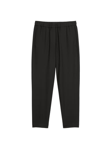 Marc O'Polo Flanellhose regular in Schwarz
