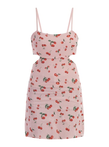 myMo Minikleid in Rosa Mehrfarbig