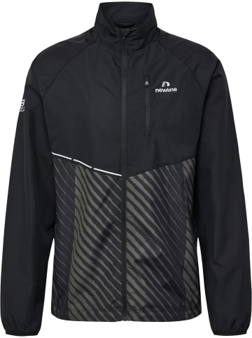 Newline Reißverschlussjacke Nwlpace Jacket in BLACK BELUGA AOP