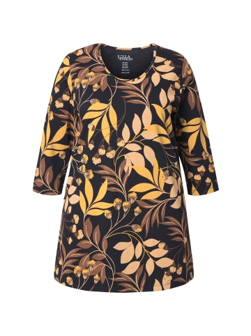 Ulla Popken Longshirt in schwarz