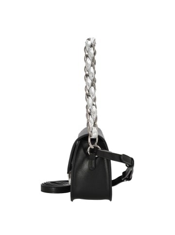 Seidenfelt Hallila Boxy Crossbag - Schultertasche 21 cm (black) in schwarz