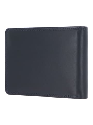 Golden Head Polo RFID Geldbörse Leder 12 cm marineblau