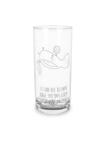 Mr. & Mrs. Panda Wasserglas Stinktier Ball mit Spruch in Transparent