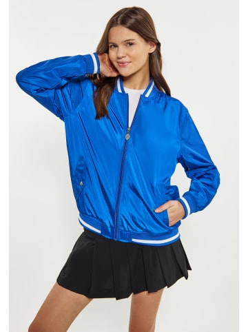 myMO ATHLSR Damen Collegejacke in Royalblau