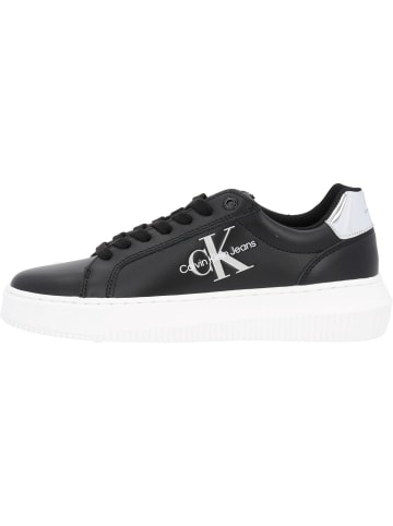 Calvin Klein Schnürschuhe in black/silver