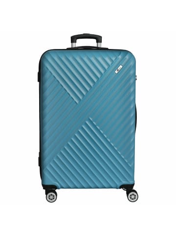 Paradise by CHECK.IN Kingston - 4-Rollen-Trolley 77 cm (lila) in türkis