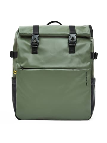 Mandarina Duck Eco Coated Daypack 50 cm in pine green