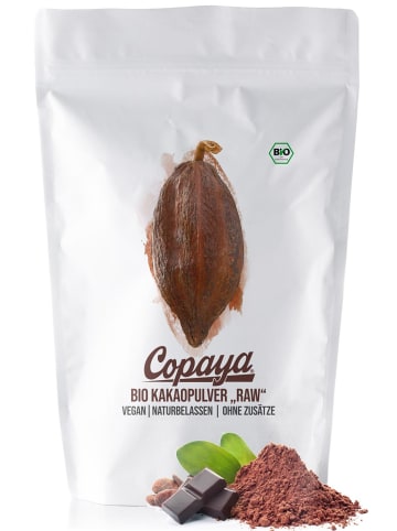 Granar 500g Bio Roh Kakaopulver aus Criollo Bohnen von Copaya