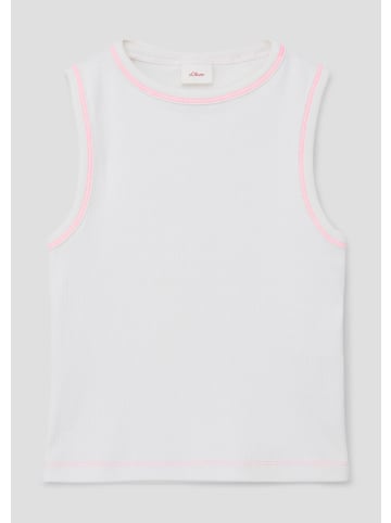 s.Oliver T-Shirt in 0100_weiß